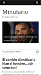 Mobile Screenshot of minutario.com