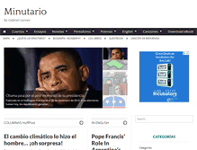 Tablet Screenshot of minutario.com